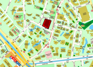 Muse @ Newton Location Map at Newton Road