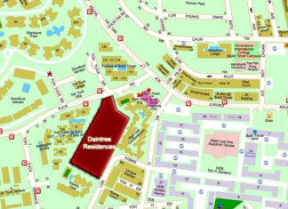 Daintree Residence Location Map