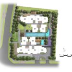 Mont Botanik Residence 2nd floor site plan