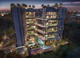 Mont Botanik Residence facade