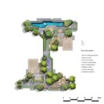 Mont Botanik Residence roof terrace site plan