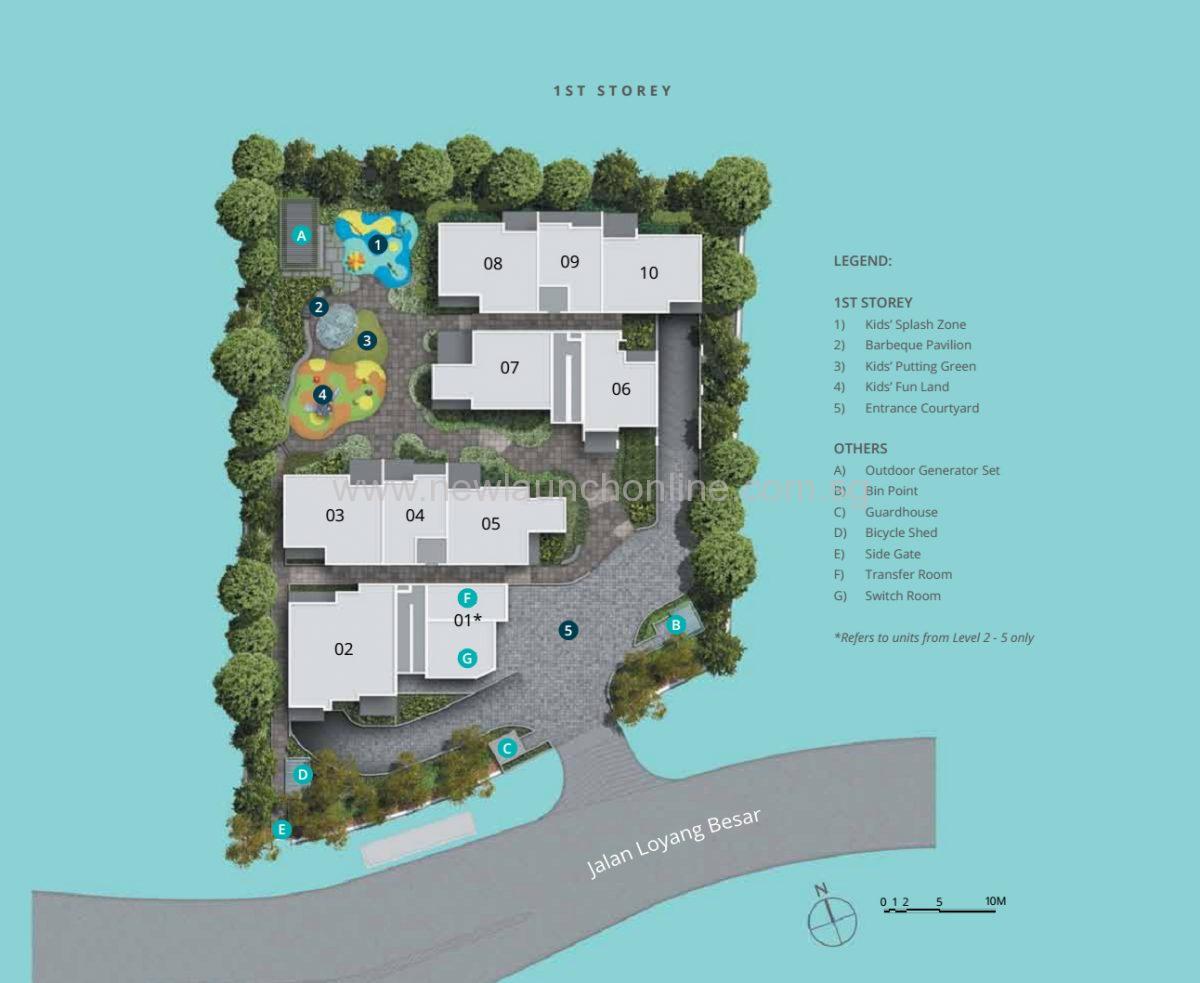 casa al mare site plan g