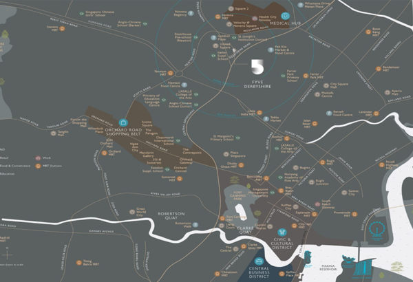 Fyve Derbyshire Location Map Fyve Derbyshire Location Map