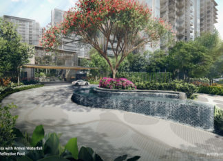 The Florence Residences Entrance