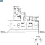 Amber Park 4+study floor plan