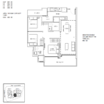 Lattice one 3 bedroom floor plan type C3