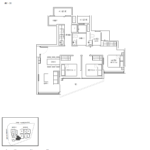 Lattice one 3 bedroom floor plan type C4-P
