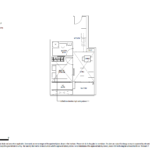 Sky Everton 1 bedroom floor plan Type A2