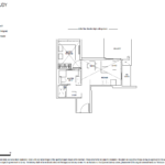 Sky Everton 1+Study floor plan Type A4