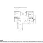 Sky Everton 2 bedroom floor plan Type B1