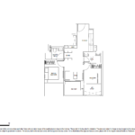 Sky Everton 2 bedroom floor plan Type B3