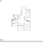 Sky Everton 2+Study floor plan Type B5