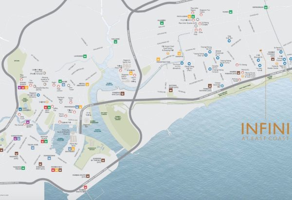 Infini at East Coast location map