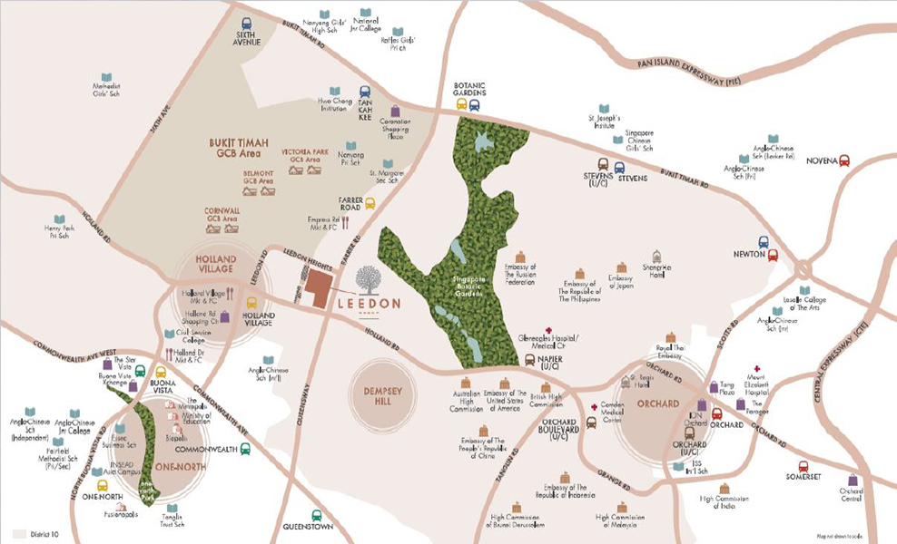 Leedon-Green-location-map