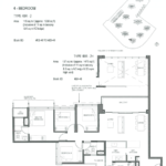 Parc Clematis 4 bedroom floor plan