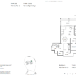 Riviere at Jiak Kim floor plan – 3 bedroom with private lift