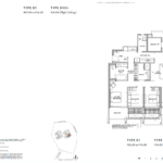 Riviere at Jiak Kim floor plan – 4 bedroom