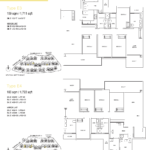 Treasure at Tampines floor plan – 5 bedroom