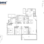 View at Kismis 4 bedroom floor plan