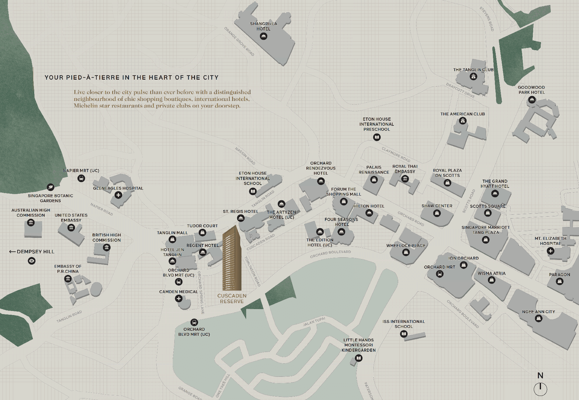 cuscaden-reserve-location-map