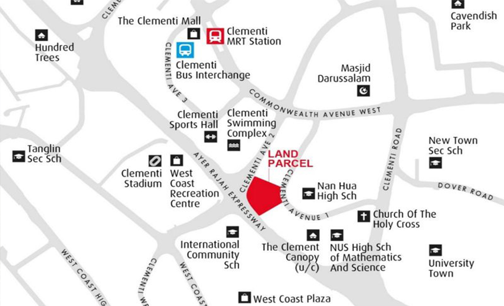 clavon-condo-location-map-clementi-avenue-1-singapore