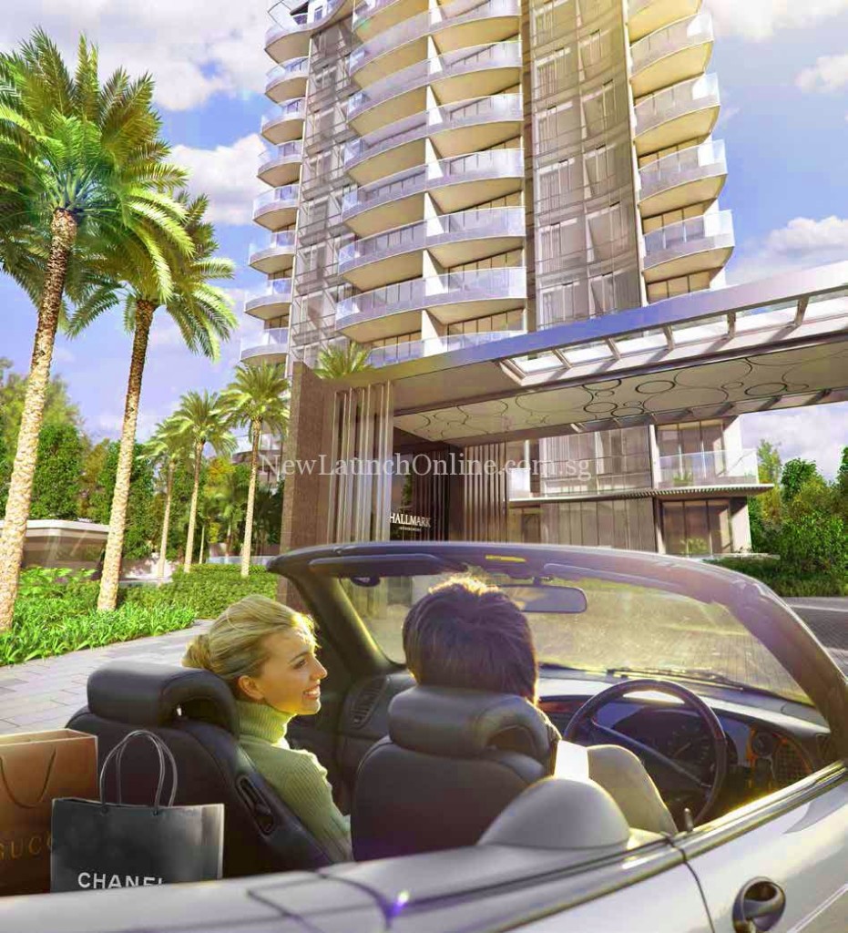 Hallmark Residences Entrance