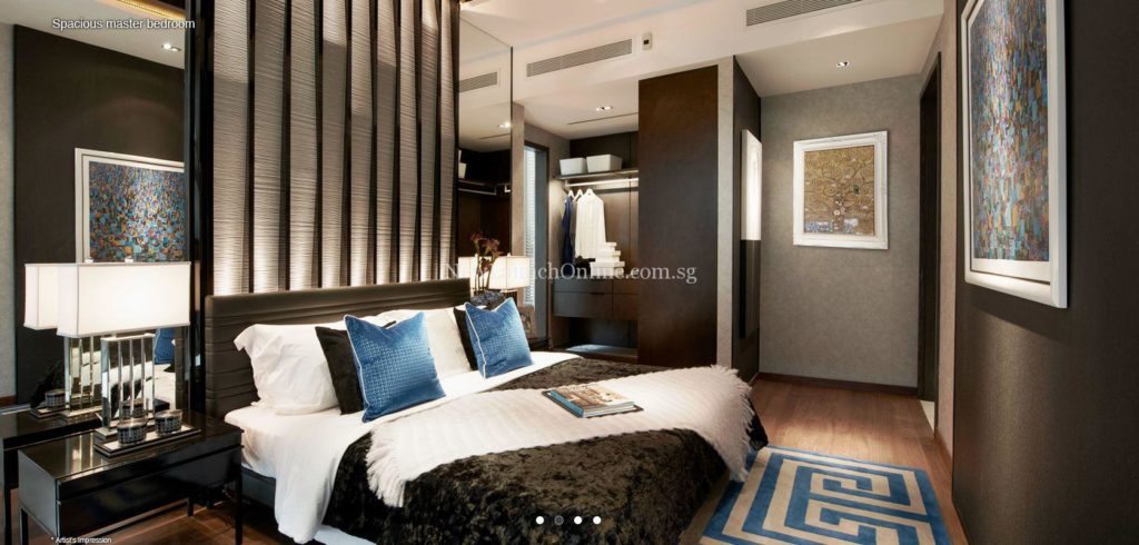 Hallmark Residences Master Bedroom